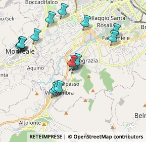 Mappa Via G. la Montagna, 90126 Palermo PA, Italia (2.315)