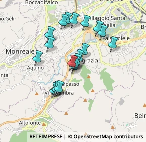 Mappa Via G. la Montagna, 90126 Palermo PA, Italia (1.6655)
