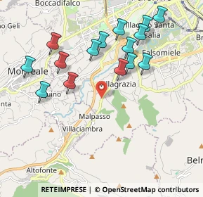 Mappa Via G. la Montagna, 90126 Palermo PA, Italia (2.31867)
