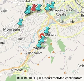 Mappa Via G. la Montagna, 90126 Palermo PA, Italia (2.35545)