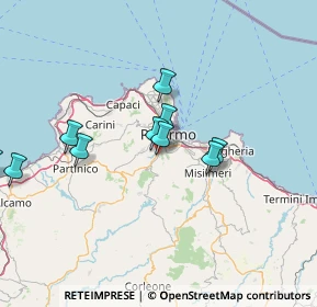 Mappa Via G. la Montagna, 90126 Palermo PA, Italia (19.62364)