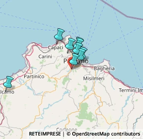 Mappa Via G. la Montagna, 90126 Palermo PA, Italia (29.94231)