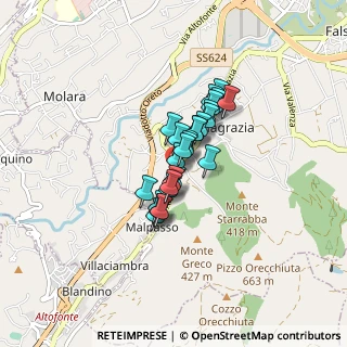 Mappa Via G. la Montagna, 90126 Palermo PA, Italia (0.55385)