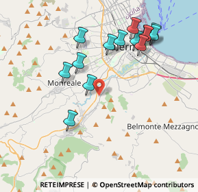 Mappa Via Altofonte, 90126 Palermo PA, Italia (4.52143)