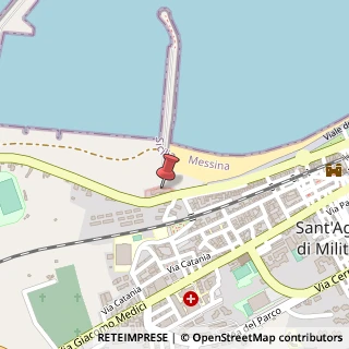 Mappa Via Enrico Cosenz, 98076 Sant'Agata di Militello ME, Italia, 98076 Sant'Agata di Militello, Messina (Sicilia)