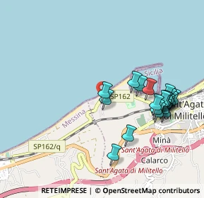 Mappa Viale Angelo Micalinzzi, 98076 Sant'Agata di Militello ME, Italia (1.1145)