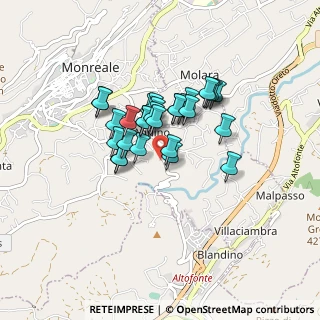 Mappa Via Ponte Parco, 90046 Monreale PA, Italia (0.66897)