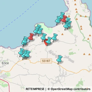 Mappa Via Asse dei Marmi, 91015 Custonaci TP, Italia (4.2315)