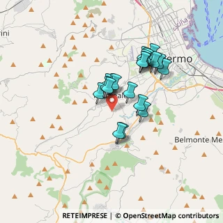 Mappa Via Esterna Valle Fiorita, 90046 Monreale PA, Italia (3.066)
