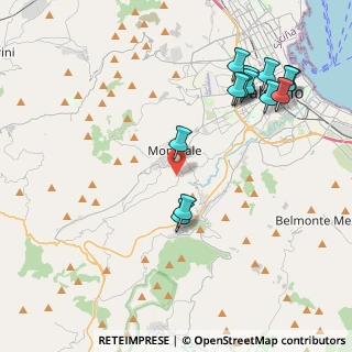 Mappa Via Esterna Valle Fiorita, 90046 Monreale PA, Italia (5.12462)