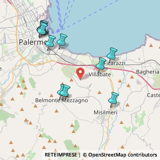 Mappa Ciaculli - Croce Verde, 90124 Palermo PA, Italia (5.08545)