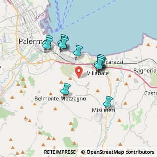 Mappa Ciaculli - Croce Verde, 90124 Palermo PA, Italia (3.47923)