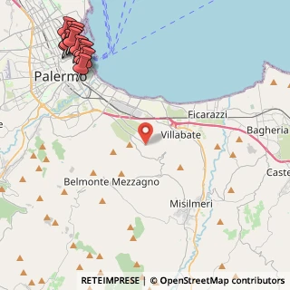 Mappa Ciaculli - Croce Verde, 90124 Palermo PA, Italia (7.39571)