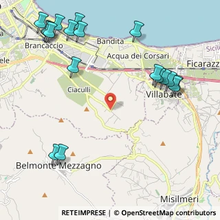 Mappa Ciaculli - Croce Verde, 90124 Palermo PA, Italia (3.23944)