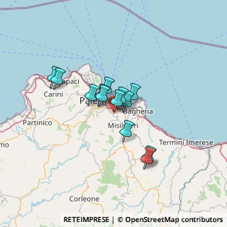 Mappa Ciaculli - Croce Verde, 90124 Palermo PA, Italia (10.43923)