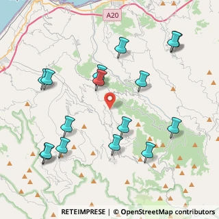 Mappa Contrada Cammara Superiore, 98070 Castell'umberto ME, Italia (5.20188)