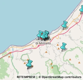 Mappa Via Marsala, 98076 Sant'Agata di Militello ME, Italia (3.34727)