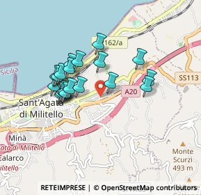 Mappa Contrada Capita, 98076 Sant'Agata di Militello ME, Italia (0.835)