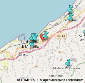 Mappa Contrada Capita, 98076 Sant'Agata di Militello ME, Italia (2.63455)