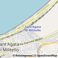 Mapa Sant'Agata di Militello