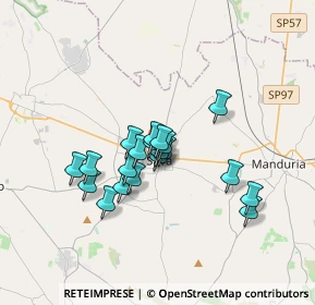 Mappa Via F. Gioia, 74028 Sava TA, Italia (2.767)