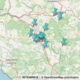 Mappa Via Sant'Antonio, 84036 Sala Consilina SA, Italia (10.7275)