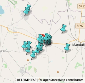 Mappa SS7ter, 74028 Sava TA, Italia (2.6705)