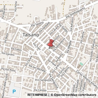 Mappa Corso Vittorio Emanuele II, 196, 74100 Taranto, Taranto (Puglia)