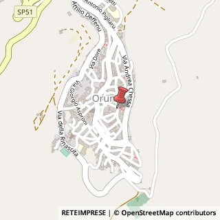 Mappa Via Grazia Deledda,  16, 08100 Orune, Nuoro (Sardegna)