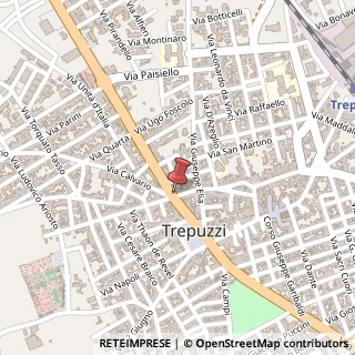Mappa Via Papa Giovanni XXIII, 42, 73019 Trepuzzi, Lecce (Puglia)