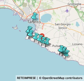 Mappa Via Filippo Juvarra, 74122 Taranto TA, Italia (6.31533)