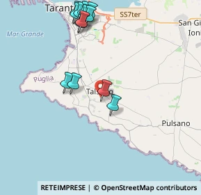 Mappa Via Filippo Juvarra, 74122 Taranto TA, Italia (4.88077)