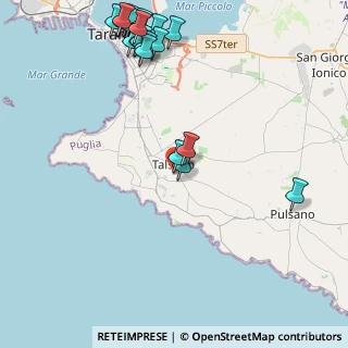 Mappa Via Filippo Juvarra, 74122 Taranto TA, Italia (6.002)