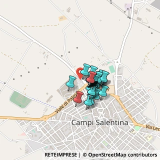 Mappa Via Salvatore Calabrese, 73012 Campi Salentina LE, Italia (0.25926)