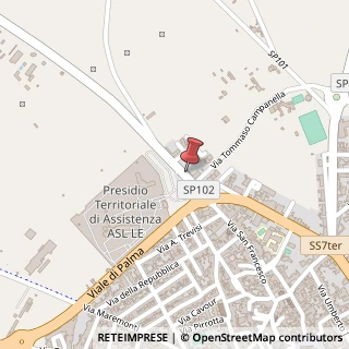 Mappa Via Salvatore Calabrese, 18, 73012 Campi Salentina, Lecce (Puglia)