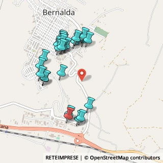 Mappa Bernalda, 75012 Bernalda MT, Italia (0.54643)