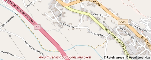 Mappa Sala Consilina