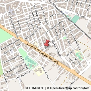 Mappa Via A. De Gasperi, 3, 73019 Trepuzzi, Lecce (Puglia)