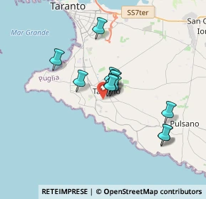 Mappa Via Giovanni Borracino, 74122 Taranto TA, Italia (2.78)