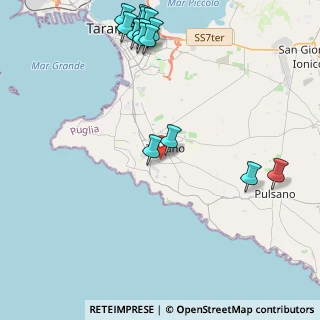 Mappa Via Giovanni Borracino, 74122 Taranto TA, Italia (5.835)