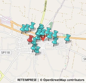 Mappa Via Macallè, 74028 Sava TA, Italia (0.554)