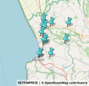 Mappa Via della Passata, 84047 Capaccio SA, Italia (5.39583)