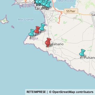 Mappa Via Gladioli, 74122 Taranto TA, Italia (6.36538)