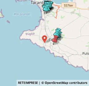 Mappa Via Gladioli, 74122 Taranto TA, Italia (5.056)