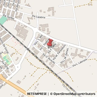 Mappa Via Federico Caff?, 1, 73019 Trepuzzi, Lecce (Puglia)