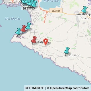 Mappa Via Bonaventura Cavalieri, 74100 Taranto TA, Italia (7.50214)
