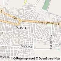 Mapa Sava