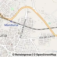 Karte Manduria