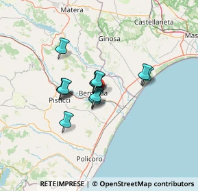 Mappa 75012 Bernalda MT, Italia (9.54267)