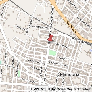Mappa Via per Oria, 28, 74024 Manduria, Taranto (Puglia)